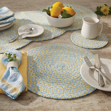 Cozy Cottage Braided Table Runner 54